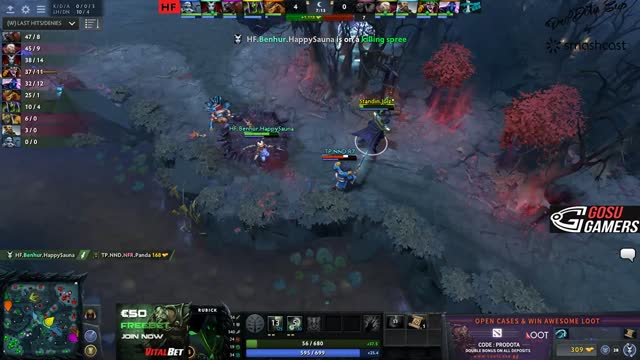 Benhur gets a double kill!