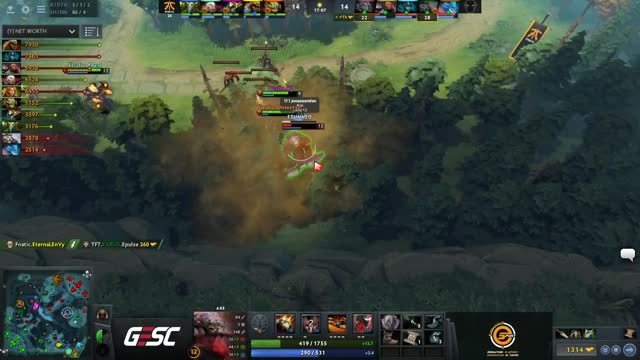 Fnatic gets 2 kills!