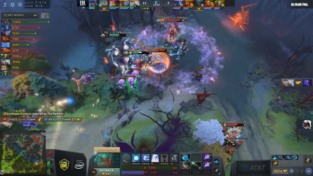 EG.Arteezy gets a double kill!