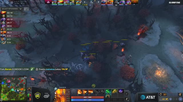 TNC.Raven kills Fnatic.iceiceice!