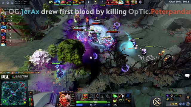 OG.JerAx takes First Blood on OpTic.ppd!