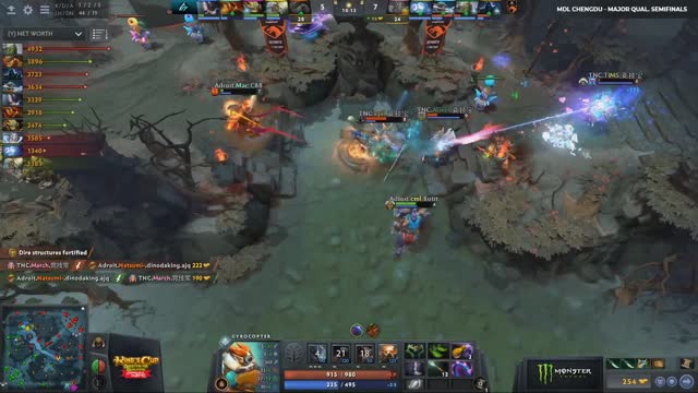 TNC.Armel gets a triple kill!