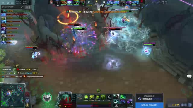 Cooman gets a triple kill!