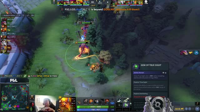 PSG.LGD gets 2 kills!