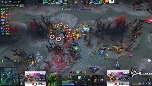 topson gets a double kill!