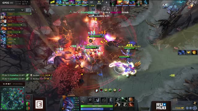 Na`Vi.Crystallize gets a double kill!