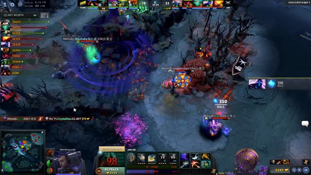 Mineski gets 2 kills!