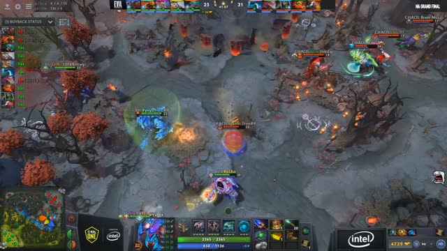 EG.Arteezy kills Newbee.CCnC!