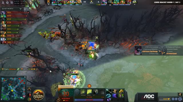 Fnatic.Universe kills OpTic.zai!