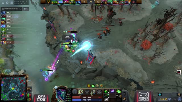 LGD.Victoria takes First Blood on bleh!