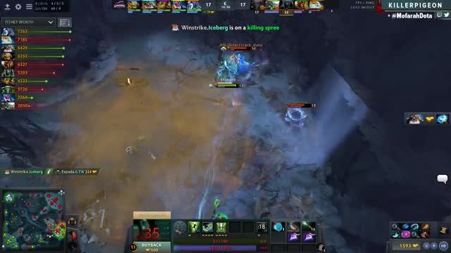 Winstrike teamwipes Dire!