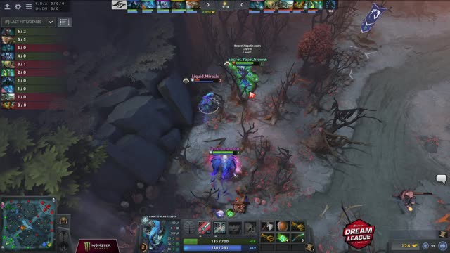 Secret.YapzOr takes First Blood on Liquid.Miracle-!