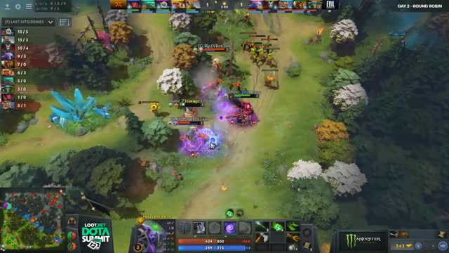 EG.Fly kills Fnatic.23savage!