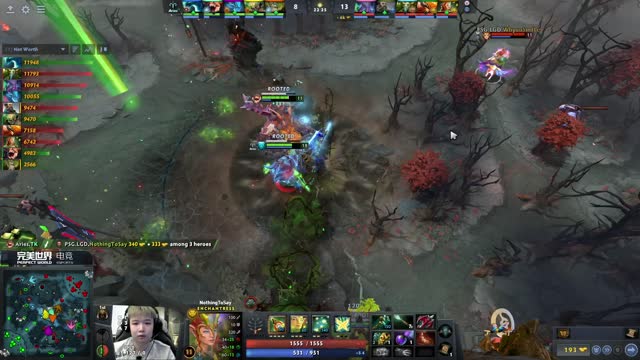 TK kills PSG.LGD.NothingToSay!