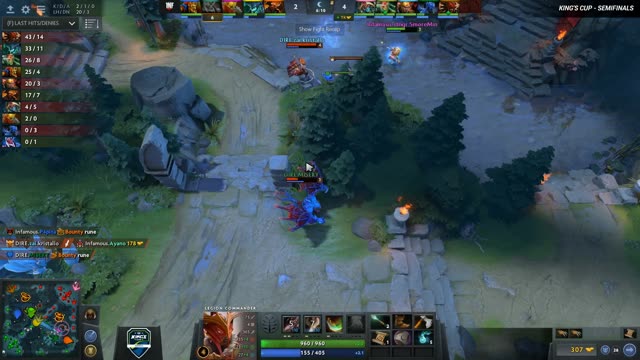 zai gets a double kill!