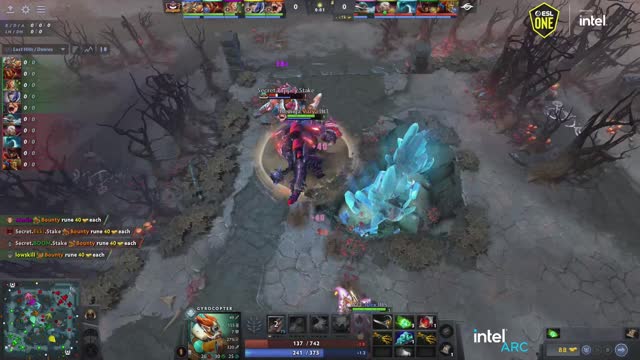 Corrupted takes First Blood on Puppey!