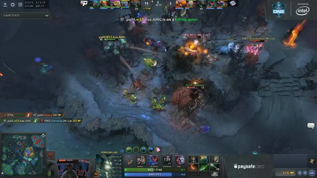 w33 gets a double kill!