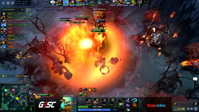 EG.Arteezy kills Frost!