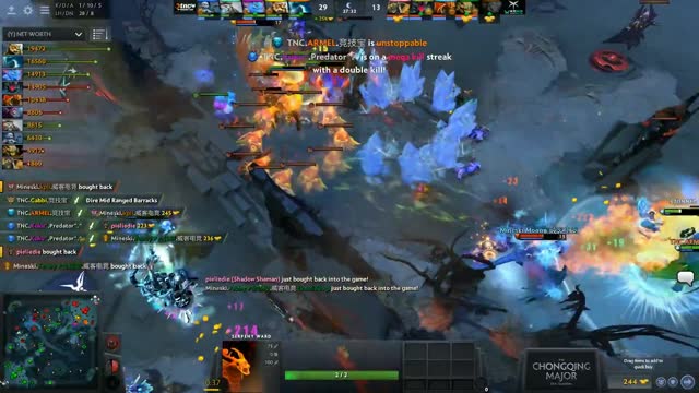 TNC.Kuku's triple kill leads to a team wipe!