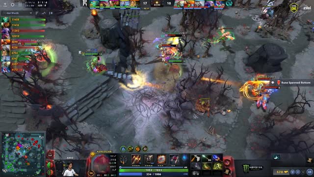 Arteezy kills Beastcoast.Stinger!