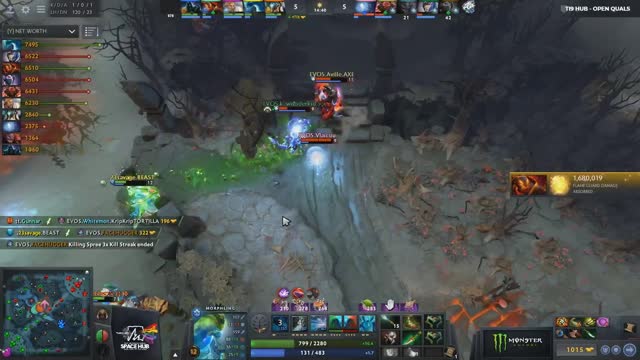 Radiant gets 3 kills!