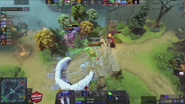 OG.Fly takes First Blood on Fnatic.PieLieDie!