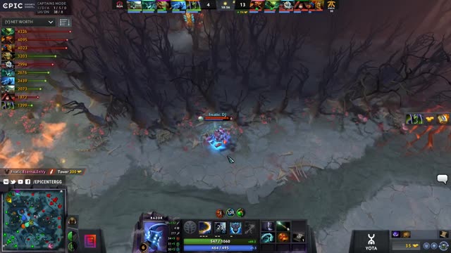 Fnatic.Universe kills Fervian!