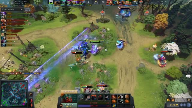  ���q gets a triple kill!