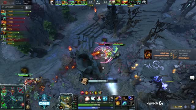 VP.Ramzes666 kills TSpirit.fng!