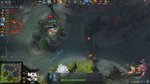 LGD.Maybe takes First Blood on TNC.Armel!