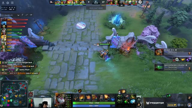 Arteezy kills Giant!