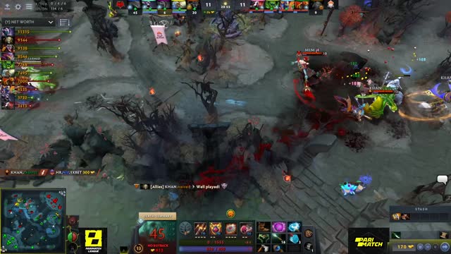 KHAN gets 2 kills!