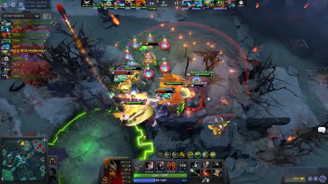 Mushi gets a triple kill!