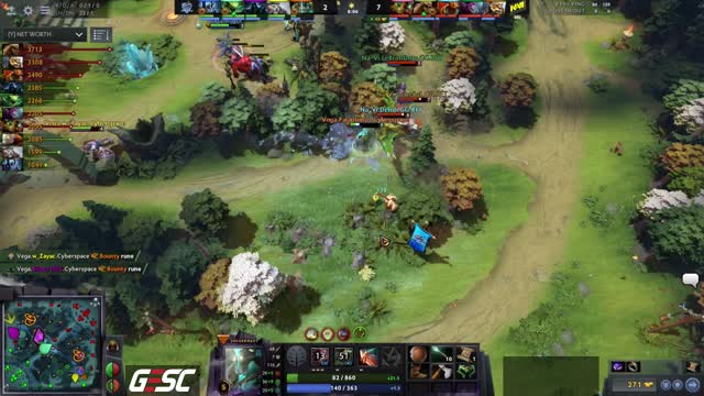 Na`Vi.Dendi kills Vega.Palantimos!