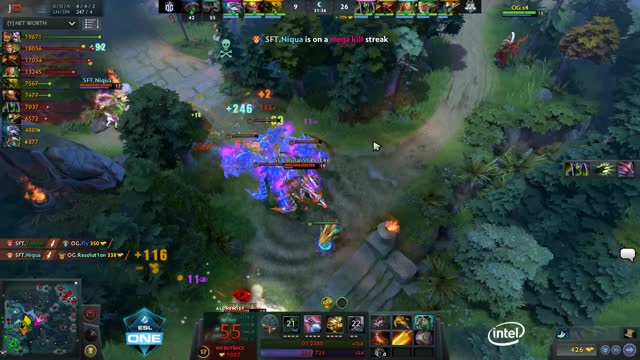 topson gets a triple kill!