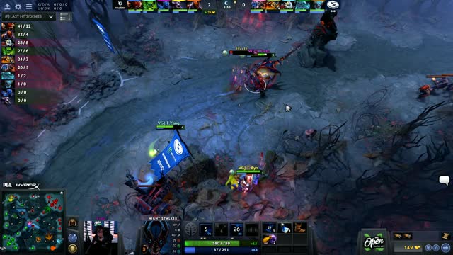 Yang kills EG.Arteezy!