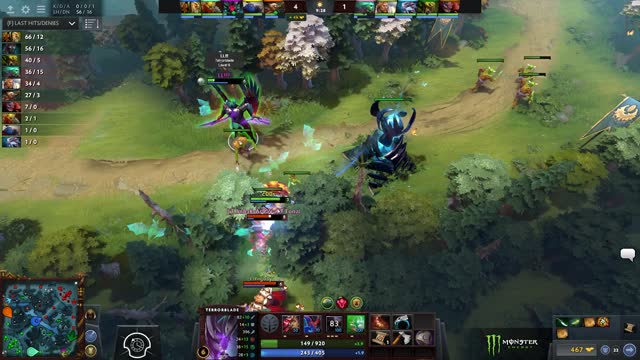 Radiant gets a kill!