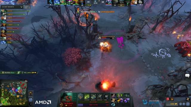 Newbee gets 2 kills!