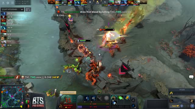 inYourdreaM takes First Blood on TNC.TIMS!