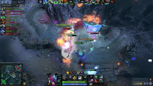 Vega.ALOHADANCE's triple kill leads to a team wipe!