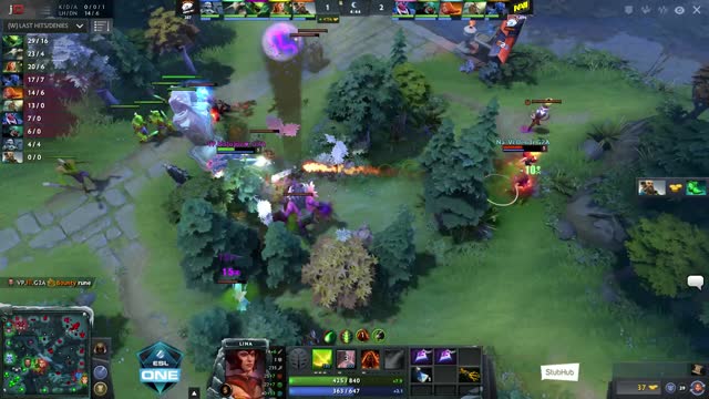 Na`Vi.Dendi kills VP.No[o]ne-♥!