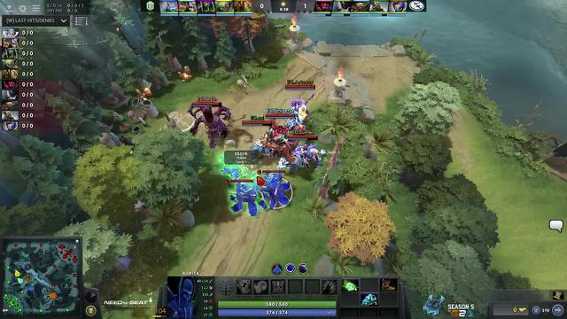 zai takes First Blood on OG.JerAx!