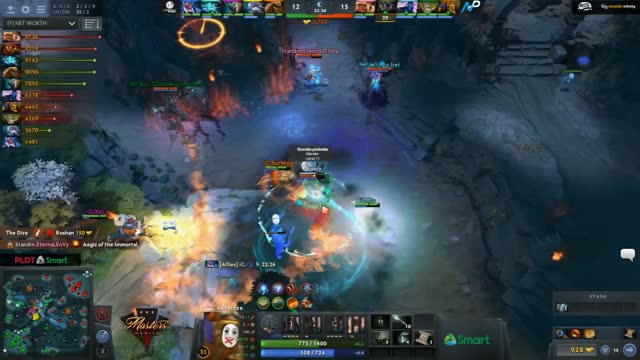 BurNIng kills Fnatic.PieLieDie!