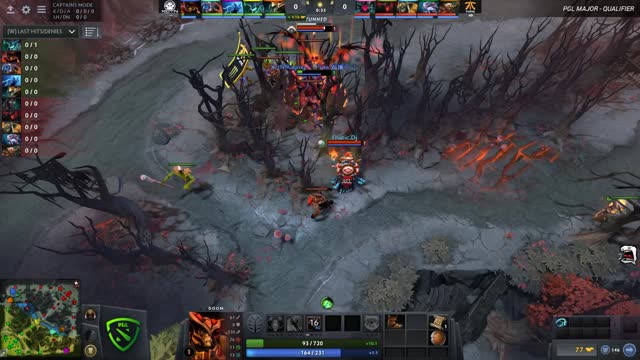 Fnatic.EternaLEnVy takes First Blood on XctN.Raging Potato!