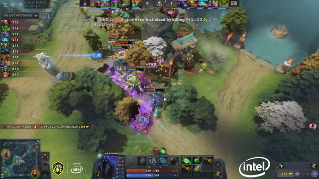 LFY.Super takes First Blood on PSG.LGD.fy!