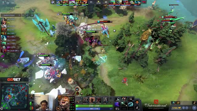 OG.Topson gets a double kill!