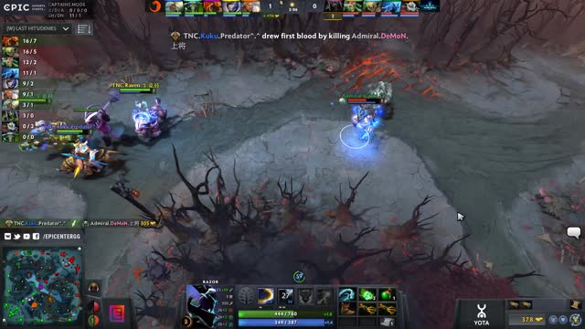 TNC.Kuku gets a double kill!