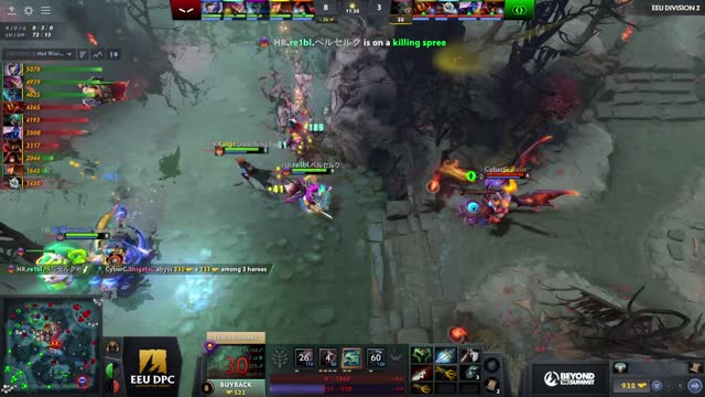 MieRo` gets a double kill!