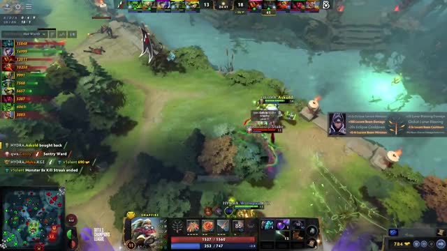 Muka gets a double kill!