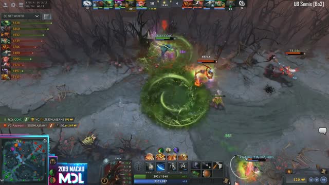 EG.Arteezy gets a double kill!